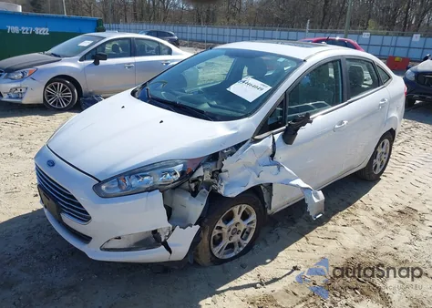 2016 Ford Fiesta Se z USA, uszkodzony, nr VIN 3FADP4BJ0GM118508